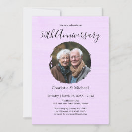 Invitación Boda acuarela moderna Aniversario de la foto PR