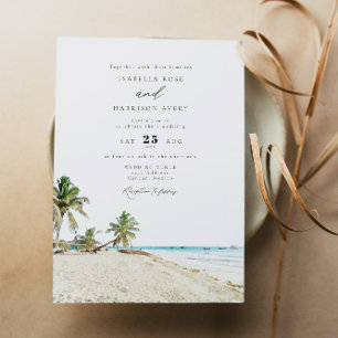 Invitación Boda acuática de CANCUN México