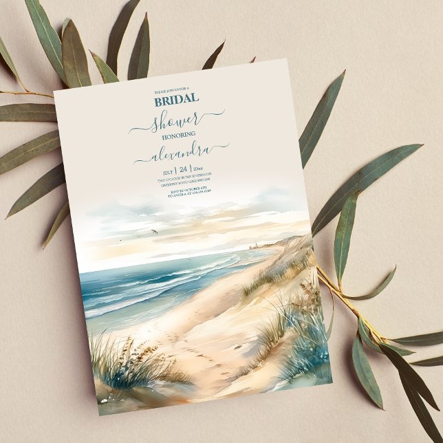 Invitación Boda acuática de veraneo Océano (Subido por el creador)
