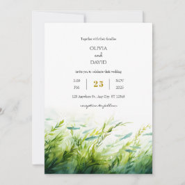 Invitación Boda acuática submarina con aromas marinas exubera