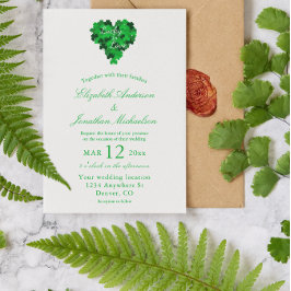 Invitación Boda Afortunado En El Amor