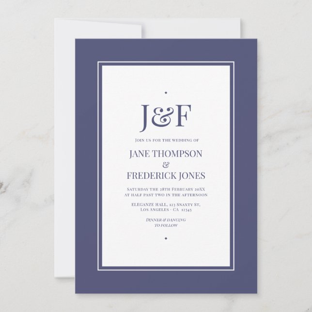 Invitación Boda al Atardecer Futurista (Anverso)
