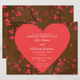 Invitación Boda Amantes Encantadores