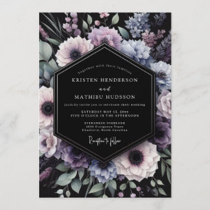 Invitación Boda Amethyst Duskbloom