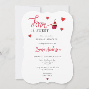 Invitación Boda Amor es Dulce Despedida de Soltera