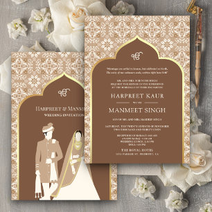 Invitación Boda Anand Karaj Sikh