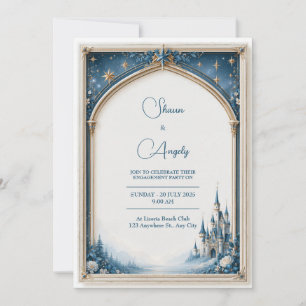 Invitación Boda Arco Gótico del Castillo Celestial de la Mari