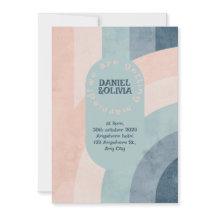 Boda arcoiris de los años 70