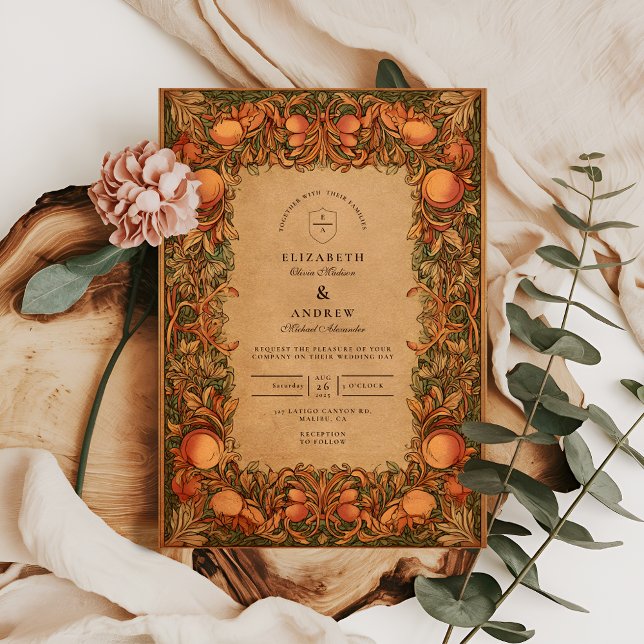 Invitación Boda Art Nouveau de Granada Antigua (Subido por el creador)