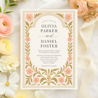 Boda Art Nouveau Floral Victoriana