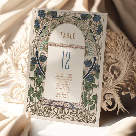 Invitación Boda Art Nouveau vintage