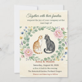 Invitación Boda Atemporal – Anna & Maxim
