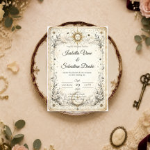 Boda atemporal del sol y la luna celestial