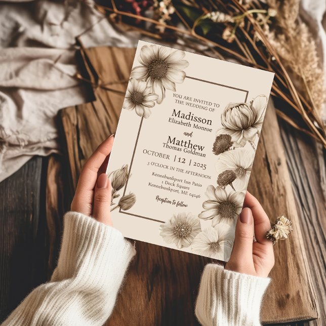 Invitación Boda Autumn Elegance (Subido por el creador)