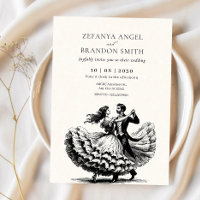Boda bailarín de parejas de damas y caballeros de