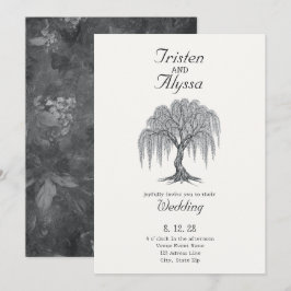 Invitación Boda Bajo el Sauce