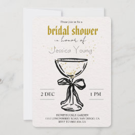 Invitación Boda Bash y llamada de cóctel nupcial
