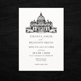 Invitación Boda Basílica del Vaticano