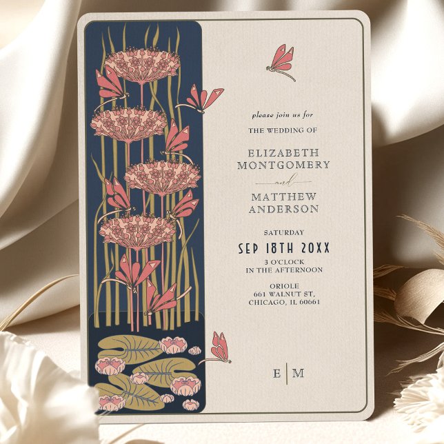 Invitación Boda Belle Epoque Nouveau (Subido por el creador)
