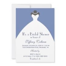 Boda blanco con ducha de novia