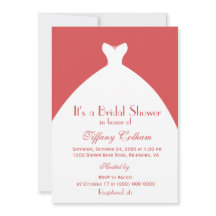 Boda blanco vestido con ducha de novia rosa