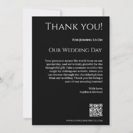 Invitación Boda blanco y negro-