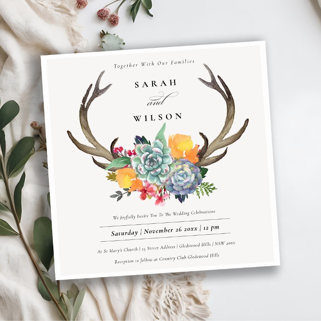 INVITACIÓN BODA BOHEMIAN ALLURE (Subido por el creador)