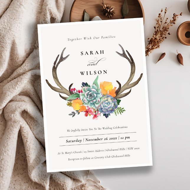 Invitación Boda BOHEMIAN ALLURE (Subido por el creador)