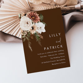 Invitación Boda Bohemiano Floral Summer & All Seasons