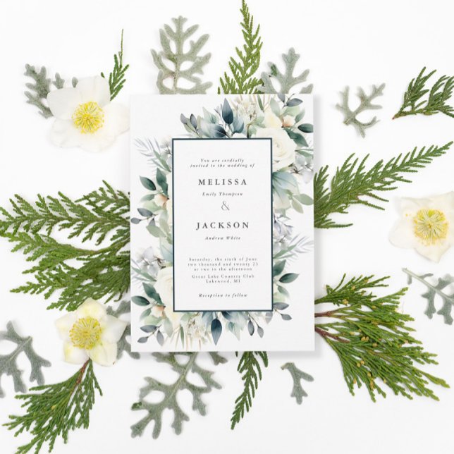 Invitación Boda Boho de White Roses (Subido por el creador)