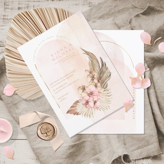 Invitación Boda Boho Oasis ID959 (Subido por el creador)