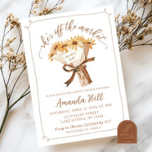Boda Boho Ramo de Girasoles Ducha Nupcial
