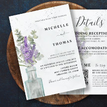 Boda Boho Todo En Uno Eucalipto y Lavanda En