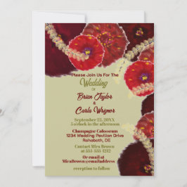 Invitación Boda Boho Wheat