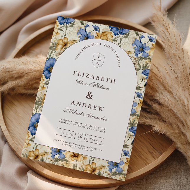 Invitación Boda Botánica de Otoño Rústica (Subido por el creador)