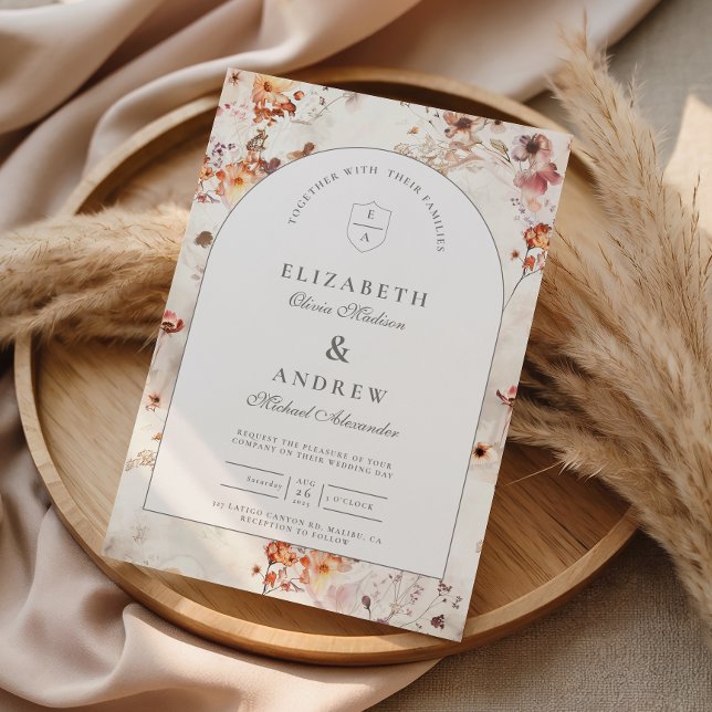 Invitación Boda Botánica en Airy Meadow (Subido por el creador)