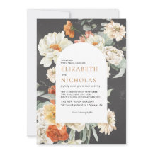Boda Botánica Floral Verde Oscura Boho