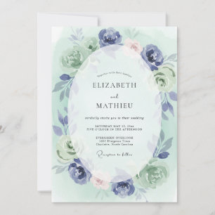 Invitación Boda Botánica Pintoresca de Marina
