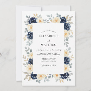 Invitación Boda Botánica Pulida de Marina
