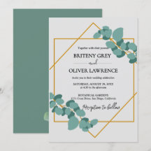 Boda Botánica Rústica de Eucalipto