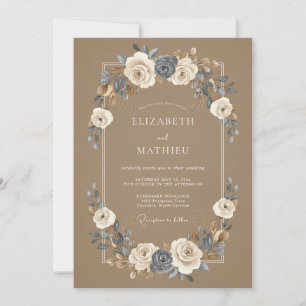 Invitación Boda Botánica Tan Pulida