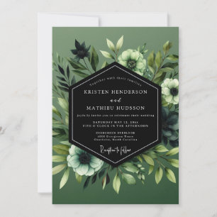 Invitación Boda Botánica Umbral Sage
