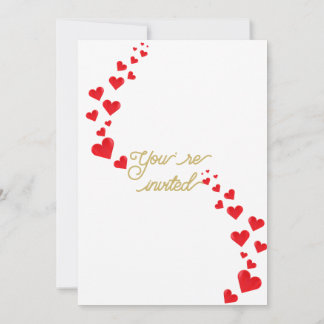 Invitación Boda botánico clásico verde y oro