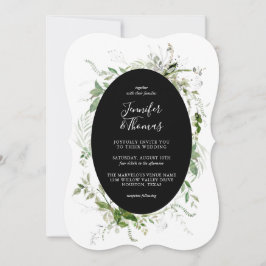 Invitación Boda botánico de Ethereal Garden Greenery