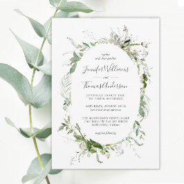 Invitación Boda botánico de Ethereal Garden Greenery
