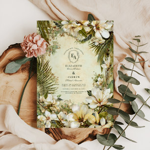 Invitación Boda botánico de Woodland Greenery