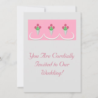Invitación Boda Bouquets