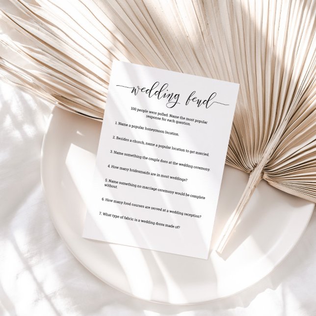 Invitación Boda Bridal Shower Game Feud (Subido por el creador)