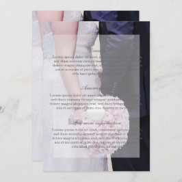 Invitación Boda Bride y Groom