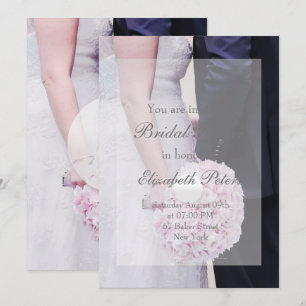 Invitación Boda Bride y Groom